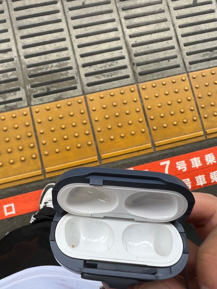 AirPods Pro2のケースを開いた状態