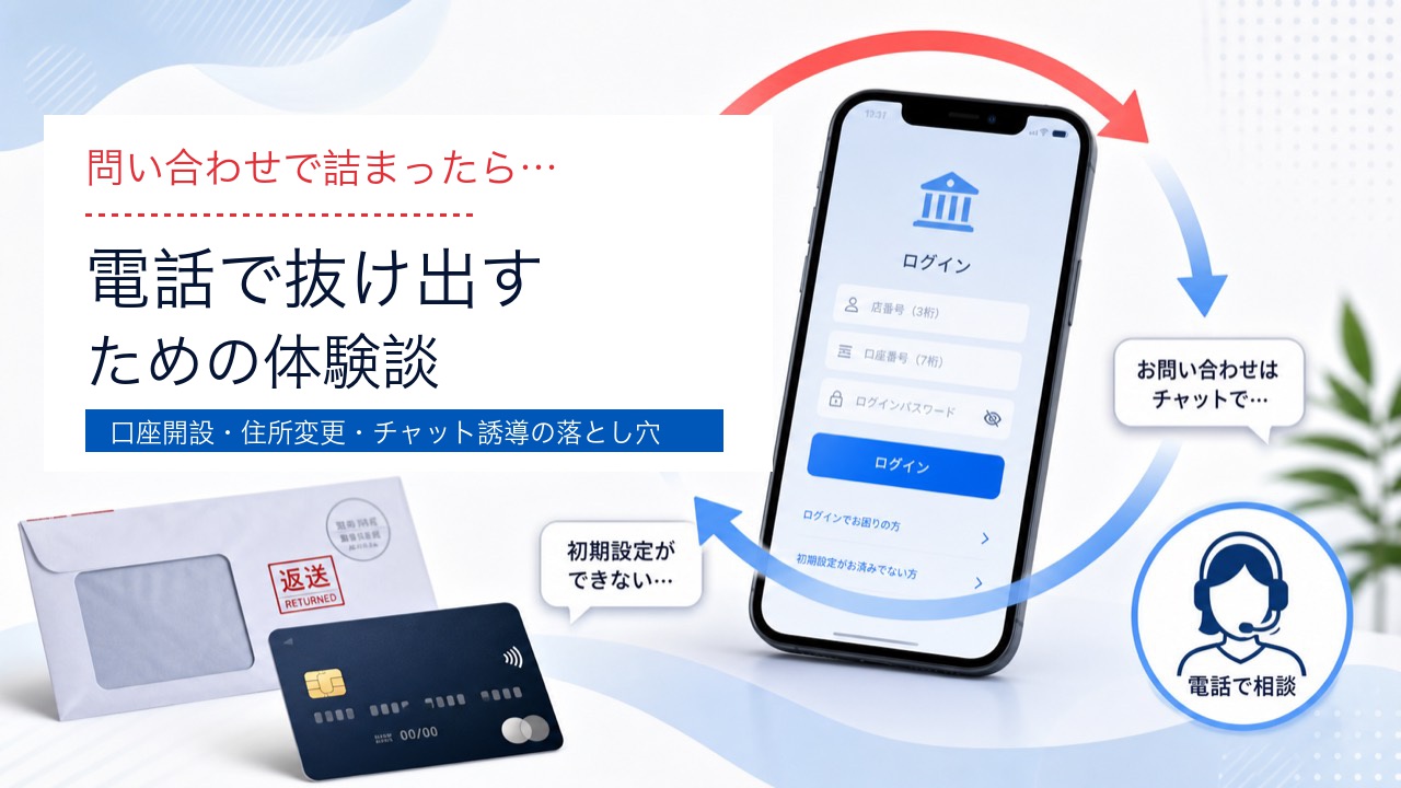 問い合わせで詰まったら電話で抜け出すための体験談というアイキャッチ画像
